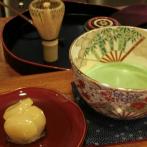 抹茶と季節の和菓子