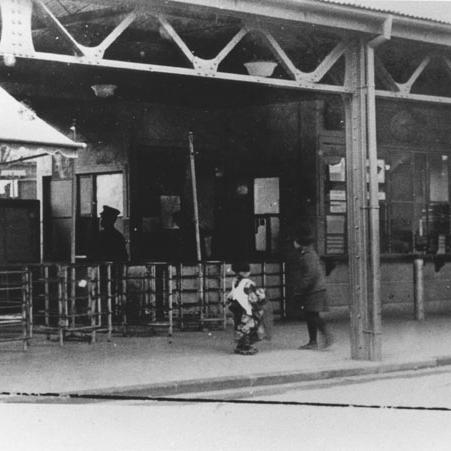 昭和11年ごろの荻窪駅