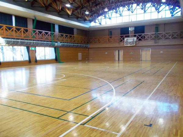 体育館がありスポーツ合宿に便利