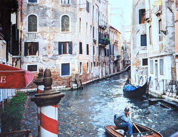 陣内さんの都市研究の出発地、ヴェネツィア。運河が道路代わり