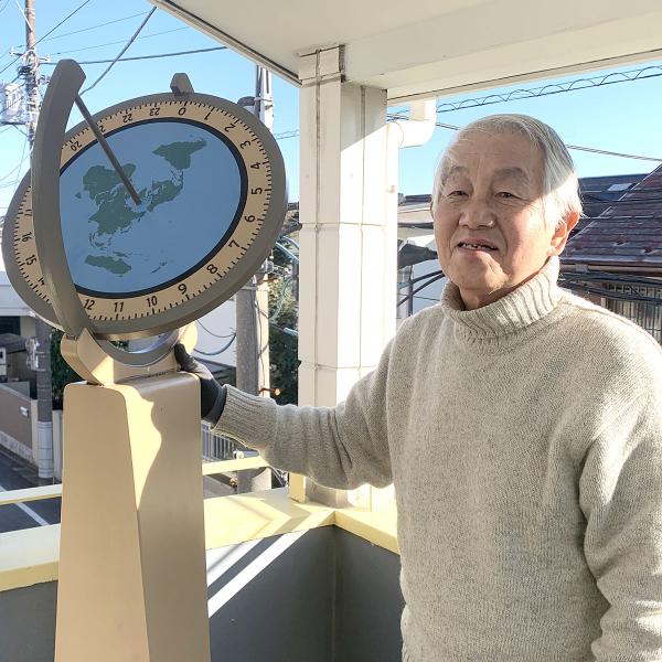 日時計を作って30年、造形作家・小野行雄さん