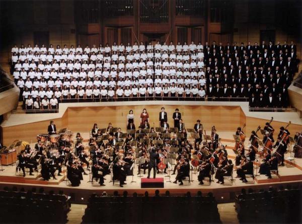 2011（平成23）年12月、日本フィルハーモニー協会合唱団の第九公演（写真提供：日本フィルハーモニー交響楽団）