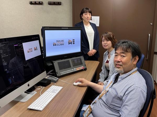 写真左から、鈴木基子さん、柴田香澄さん、永芳信裕さん