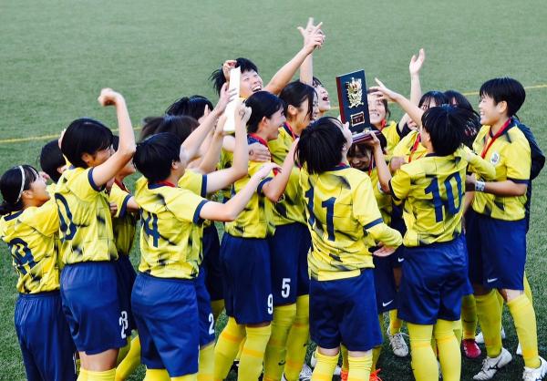 女子サッカー部は、2023年の第19回関東高校女子秋季関東大会で優勝した（写真提供：東京都立杉並総合高等学校）