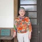 中島公子さん。「旧滋賀家住宅主屋」にて