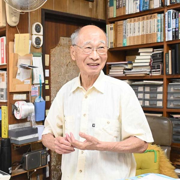 竹中書店、現店主・竹中和雄さん