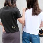 裏面の裾にキャラクターがプリントされているので、大人も着やすい（写真提供：ストロベリーフィールズ）